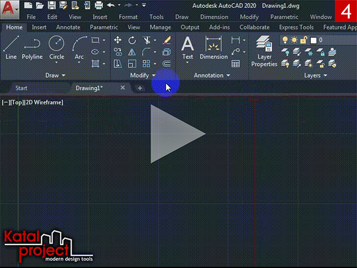 AutoCAD 2020 > Customize User Interface Editor > Workspace Contents > Toolbars