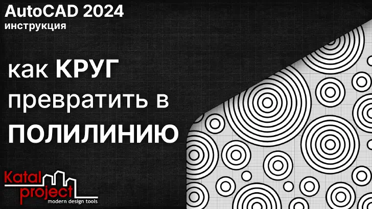 Как преобразовать круг в полилинию – обложка