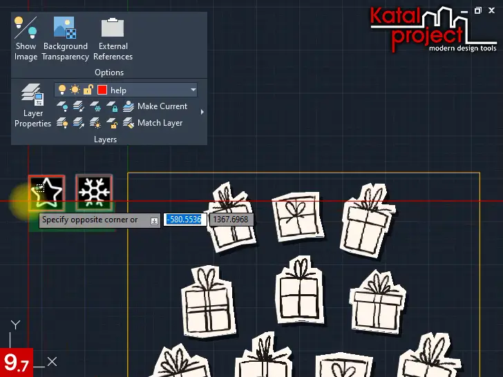 AutoCAD 2026 – Raster Images Collage – Step 9.7
