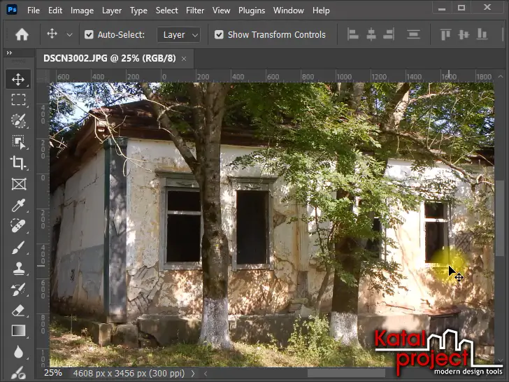 Photoshop 2026 – Rulers (Линейки) > начало отсчета