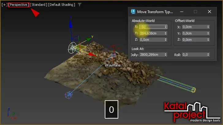 V-Ray 6 for 3ds Max – Clouds with V-Ray Sun and Sky System – Step 3.1