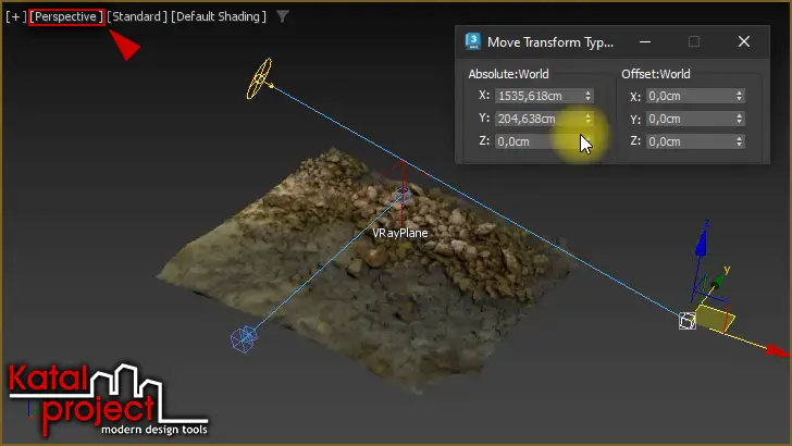 V-Ray 6 for 3ds Max – Clouds with V-Ray Sun and Sky System – Step 3.2